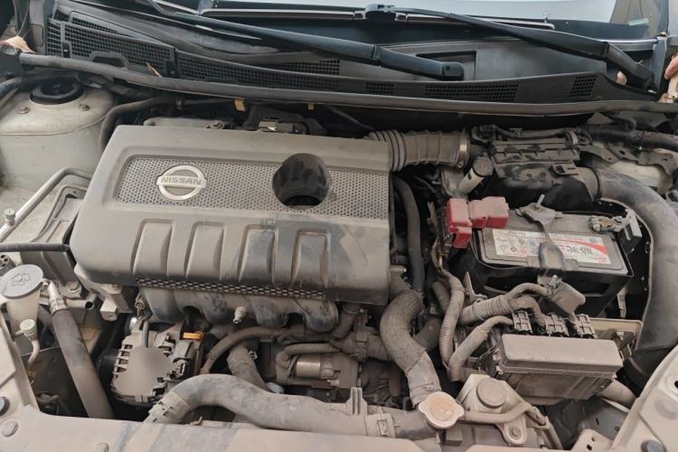Used Nissan Sylphy 2019 1.6XV CVT Smart Connect Luxury Edition China VI Standard Engine Bay