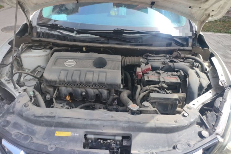 Used Nissan Sylphy 2019 1.6XV CVT Smart Connect Luxury Edition China VI Standard Engine Bay