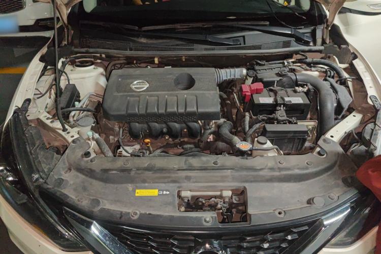 Used Nissan Sylphy 2019 1.6XV CVT Smart Connect Luxury Edition China V Standard Engine Bay