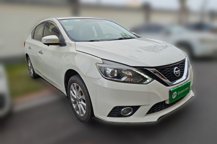 Used Nissan Sylphy 2019 1.6XV CVT Smart Connect Luxury Edition China V Standard Front Right 45 Deg
