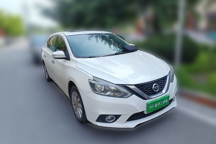 Used Nissan Sylphy 2019 1.6XV CVT Smart Connect Luxury Edition China V Standard Front Right 45 Deg