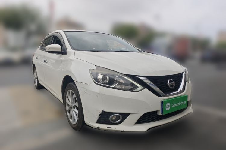 Used Nissan Sylphy 2019 1.6XV CVT Smart Connect Luxury Edition China V Standard Front Right 45 Deg