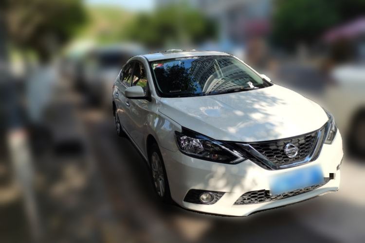 Used Nissan Sylphy 2019 1.6XV CVT Smart Connect Luxury Edition China V Standard Front Right 45 Deg