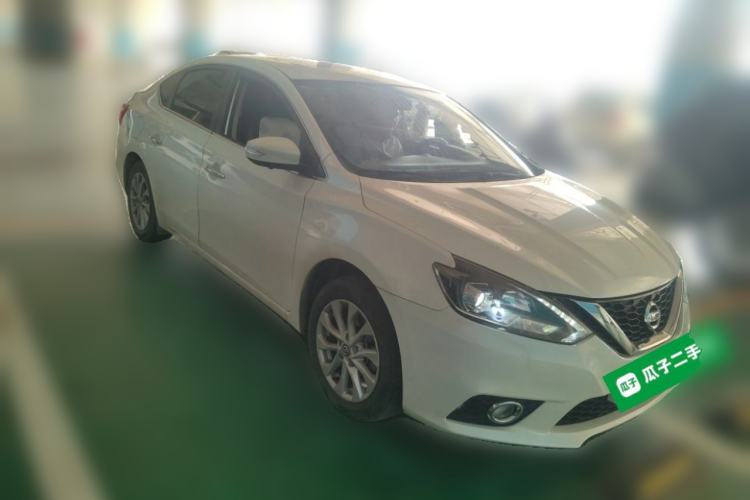 Used Nissan Sylphy 2019 1.6XV CVT Smart Connect Luxury Edition China V Standard Front Right 45 Deg