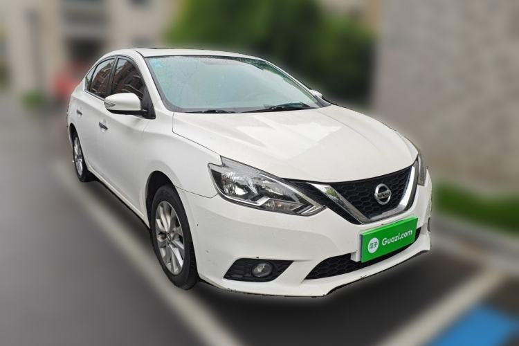 Used Nissan Sylphy 2019 1.6XV CVT Smart Connect Luxury Edition China V Standard Front Right 45 Deg