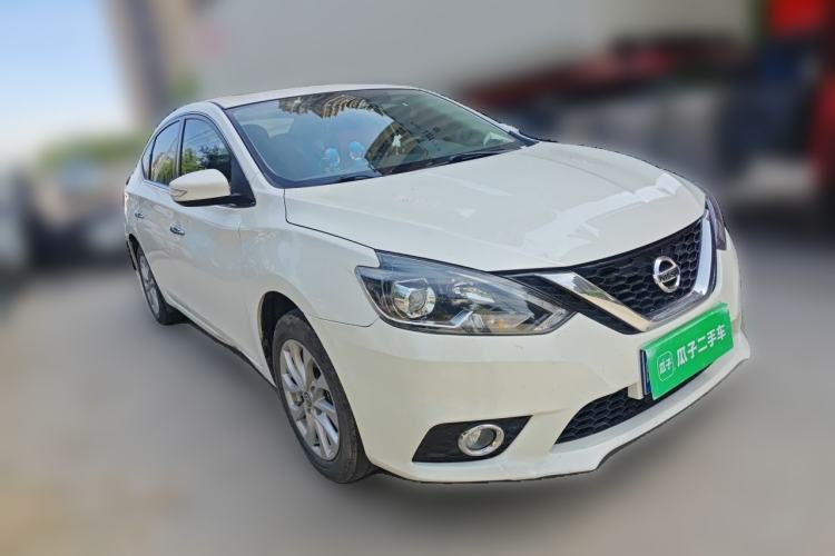Used Nissan Sylphy 2019 1.6XV CVT Smart Connect Luxury Edition China V Standard Front Right 45 Deg