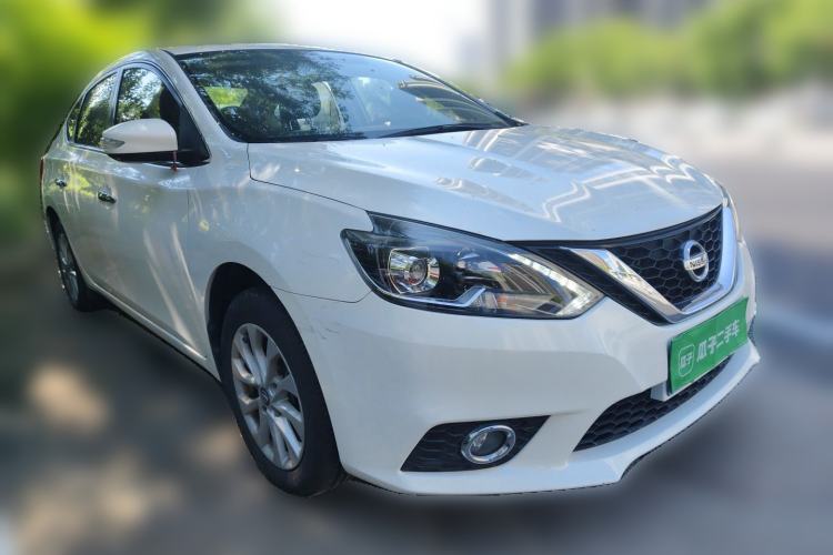 Used Nissan Sylphy 2019 1.6XV CVT Smart Connect Luxury Edition China V Standard Front Right 45 Deg