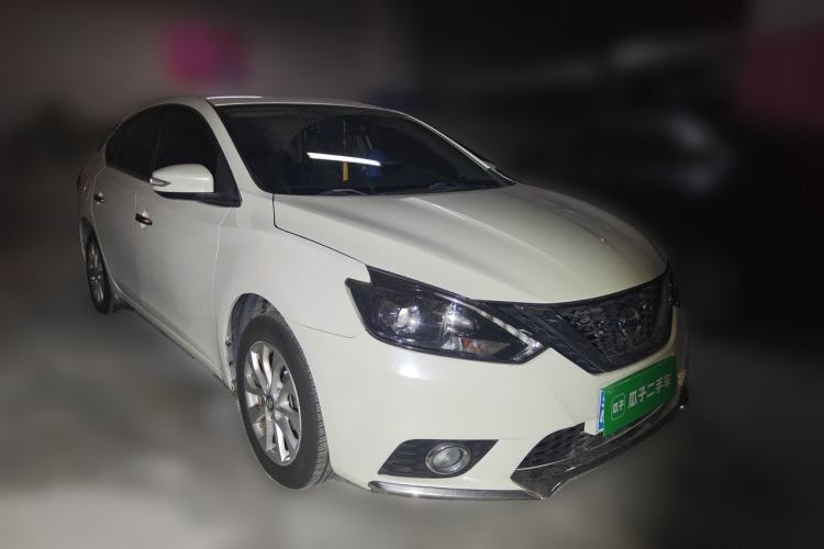 Used Nissan Sylphy 2019 1.6XV CVT Smart Connect Luxury Edition China V Standard Front Right 45 Deg