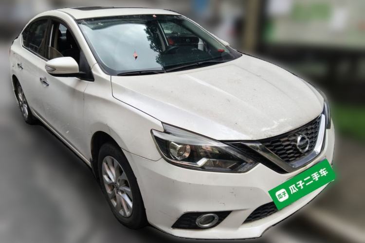 Used Nissan Sylphy 2019 1.6XV CVT Smart Connect Luxury Edition China V Standard Front Right 45 Deg
