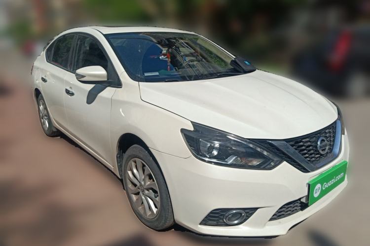 Used Nissan Sylphy 2019 1.6XV CVT Smart Connect Luxury Edition China V Standard Front Right 45 Deg