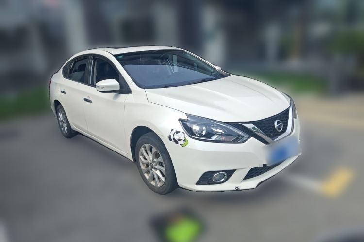 Used Nissan Sylphy 2019 1.6XV CVT Smart Connect Luxury Edition China V Standard Front Right 45 Deg