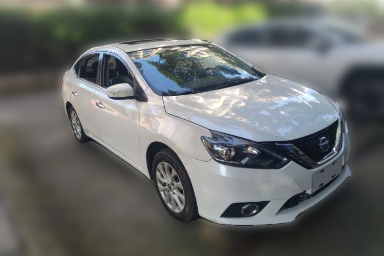Used Nissan Sylphy 2019 1.6XV CVT Smart Connect Luxury Edition China V Standard Front Right 45 Deg