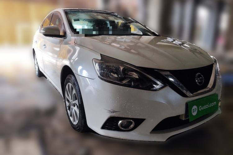 Used Nissan Sylphy 2019 1.6XV CVT Smart Connect Luxury Edition China V Standard Front Right 45 Deg
