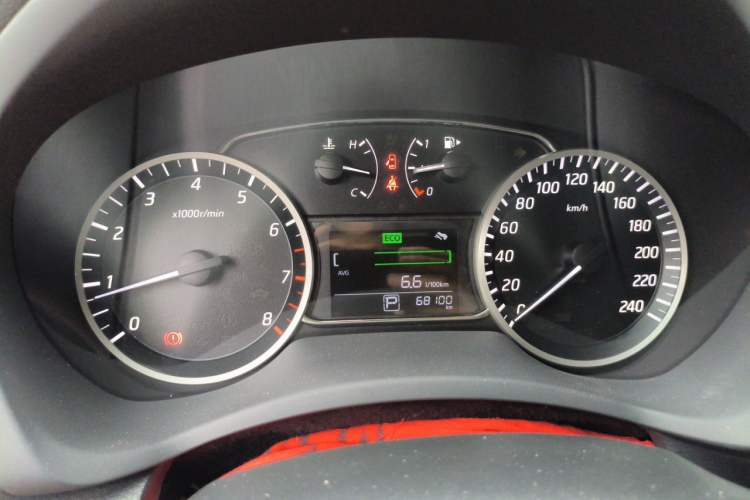 Used Nissan Sylphy 2019 1.6XV CVT Smart Connect Luxury Edition China VI Standard Instrument Cluster