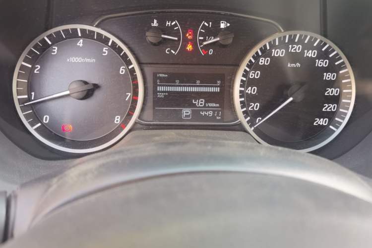 Used Nissan Sylphy 2019 Classic 1.6XE CVT Comfort Edition Odometer Close Up