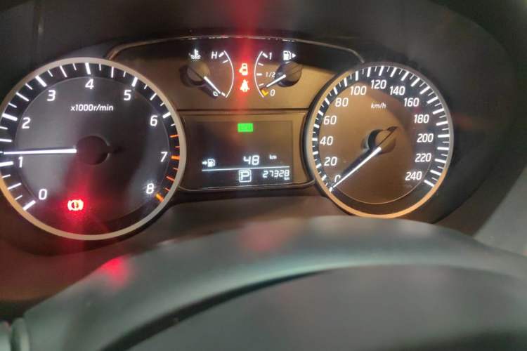 Used Nissan Sylphy 2019 Classic 1.6XL CVT Luxury Edition Odometer Close Up