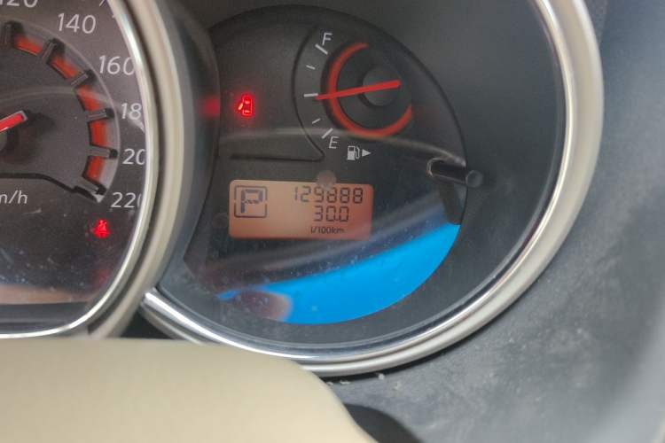 Used Nissan Sylphy 2019 Classic 1.6XE+ CVT SmartConnect Leading Edition Odometer Close Up