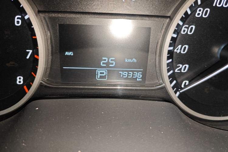 Used Nissan Sylphy 2019 Classic 1.6XE CVT Comfort Edition Odometer Close Up