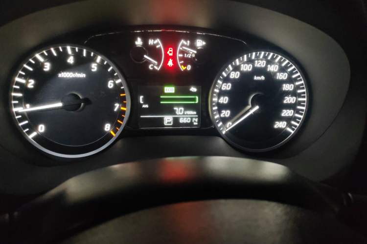 Used Nissan Sylphy 2019 1.6XE CVT Comfort Edition China VI Standard Odometer Close Up