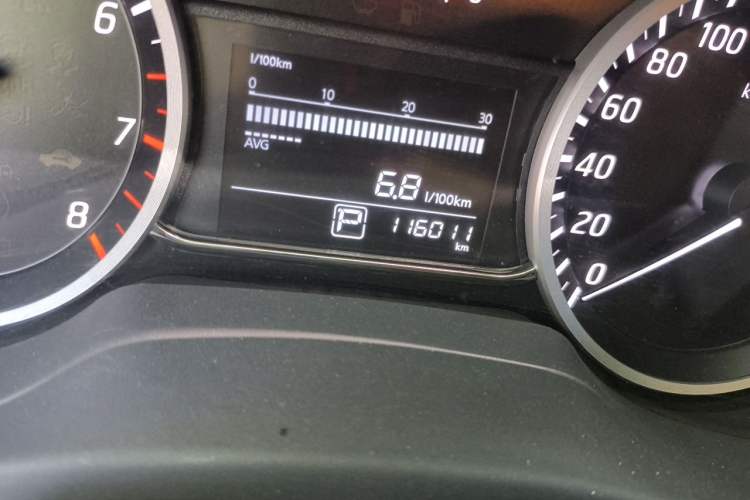 Used Nissan Sylphy 2019 1.6XE CVT Comfort Edition China V Standard Odometer Close Up