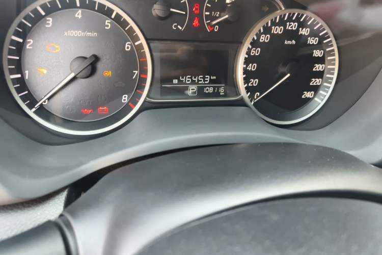 Used Nissan Sylphy 2019 1.6XV CVT Smart Connect Luxury Edition China VI Standard Odometer Close Up