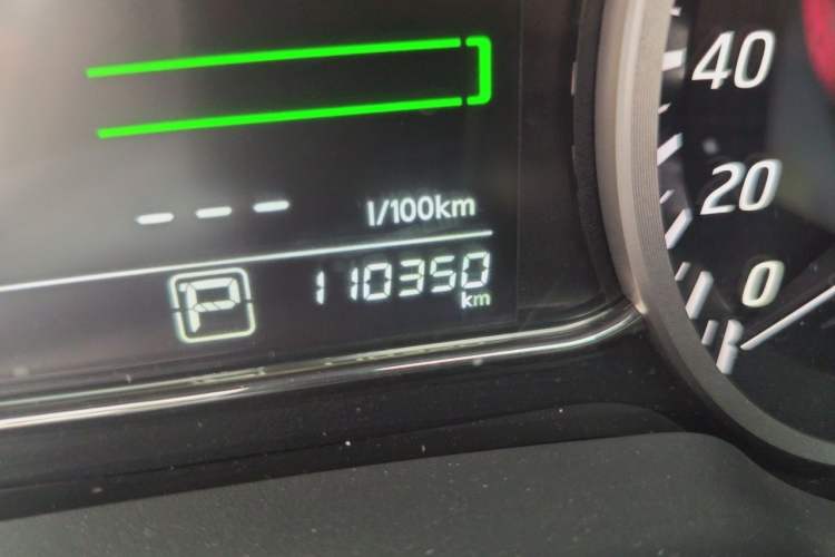 Used Nissan Sylphy 2019 Classic 1.6XL CVT Luxury Edition Odometer Close Up