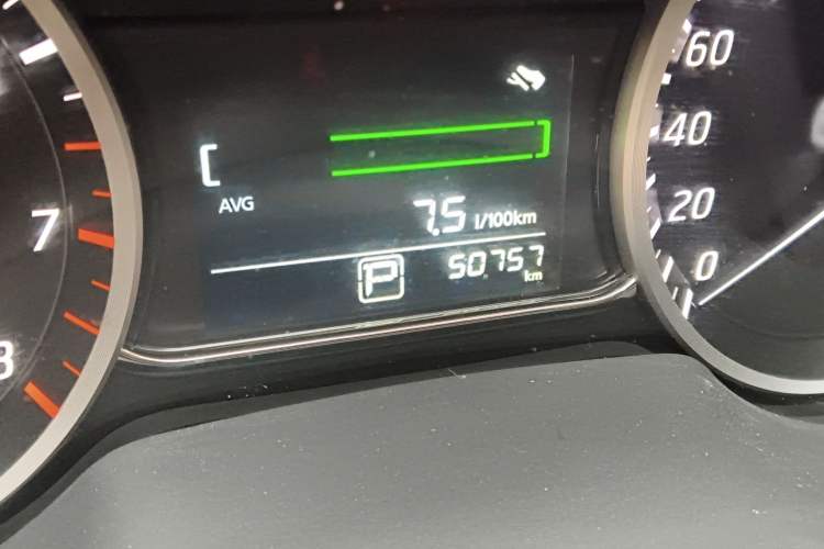 Used Nissan Sylphy 2019 Classic 1.6XE CVT Comfort Edition Odometer Close Up