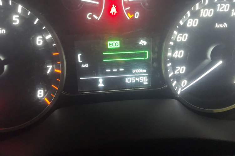 Used Nissan Sylphy 2019 1.6XL Manual Luxury Version China VI Standard Odometer Close Up