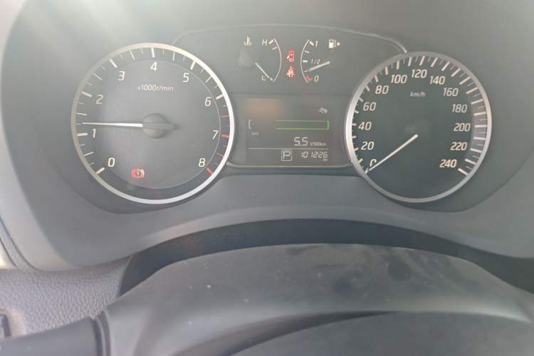 Used Nissan Sylphy 2019 Classic 1.6XE CVT Comfort Edition Odometer Close Up