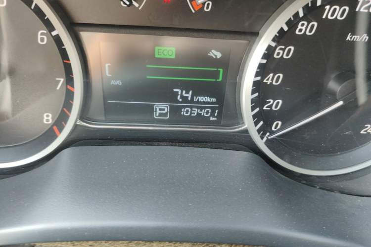 Used Nissan Sylphy 2019 Classic 1.6XE CVT Comfort Edition Odometer Close Up