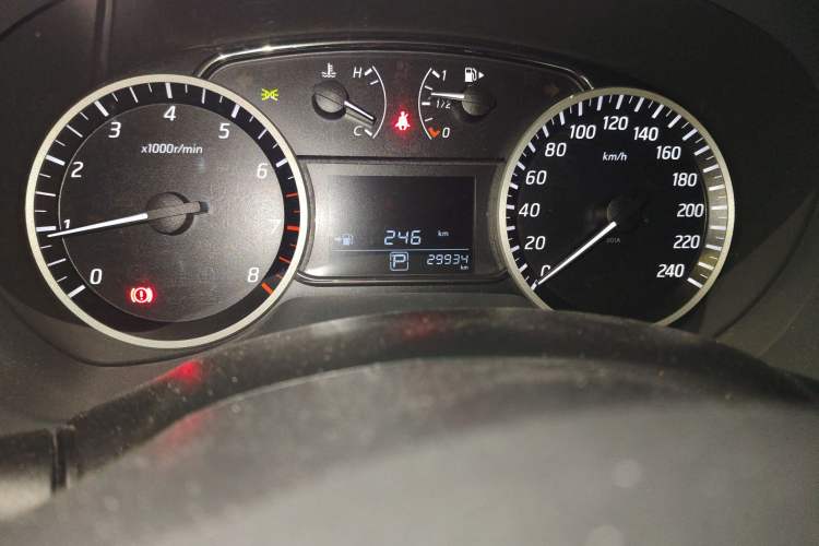 Used Nissan Sylphy 2019 1.6XV CVT Smart Connect Luxury Edition China VI Standard Odometer Close Up