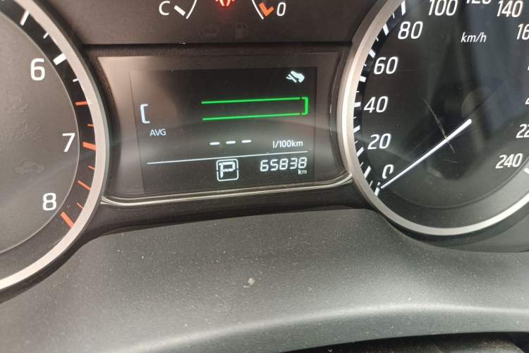 Used Nissan Sylphy 2019 Classic 1.6XE CVT Comfort Edition Odometer Close Up