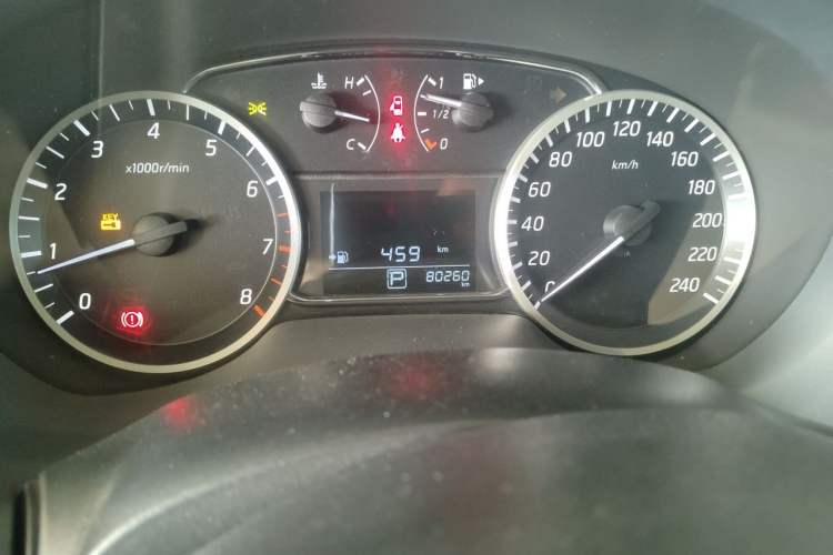 Used Nissan Sylphy 2019 1.6XV CVT Smart Connect Luxury Edition China V Standard Odometer Close Up