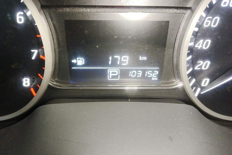 Used Nissan Sylphy 2019 Classic 1.6XL CVT Luxury Edition Odometer Close Up