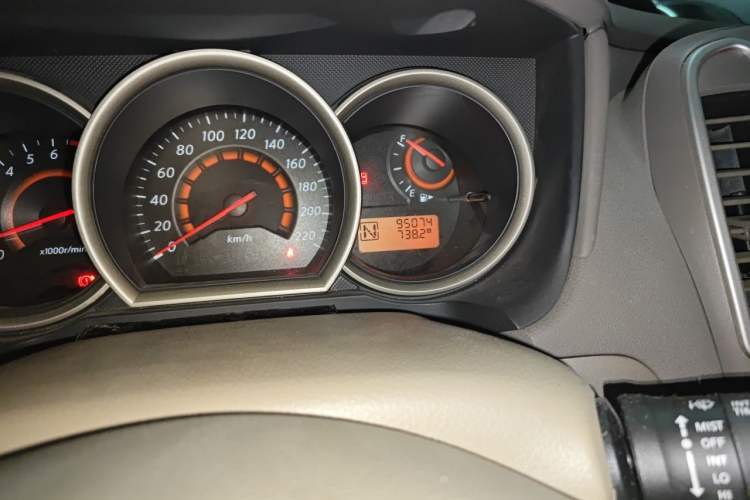 Used Nissan Sylphy 2019 Classic 1.6XE+ CVT SmartConnect Leading Edition Odometer Close Up