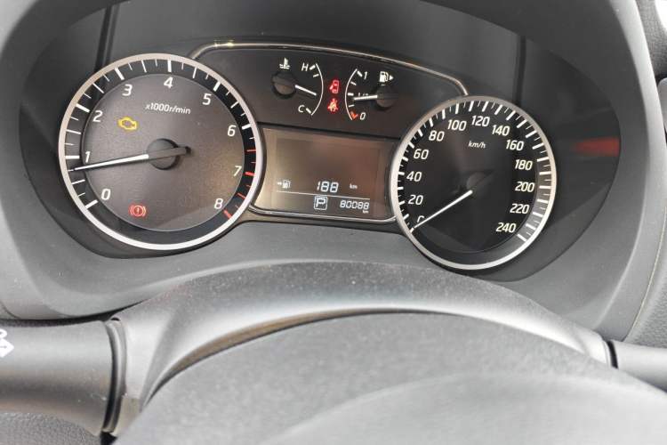 Used Nissan Sylphy 2019 Classic 1.6XE CVT Comfort Edition Odometer Close Up