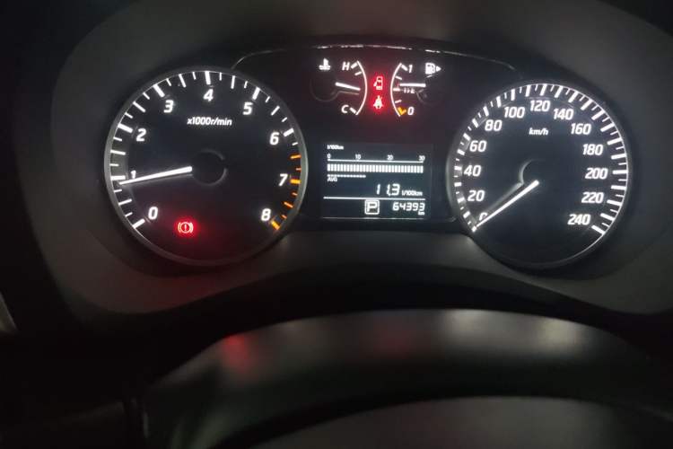 Used Nissan Sylphy 2019 1.6XE CVT Comfort Edition China VI Standard Odometer Close Up