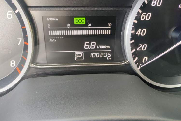 Used Nissan Sylphy 2019 Classic 1.6XE CVT Comfort Edition Odometer Close Up