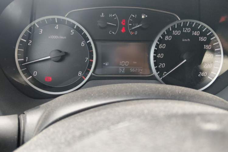 Used Nissan Sylphy 2019 Classic 1.6XL CVT Luxury Edition Odometer Close Up