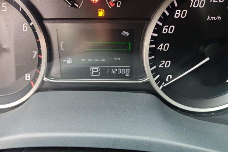 Used Nissan Sylphy 2019 Classic 1.6XL CVT Luxury Edition Odometer Close Up