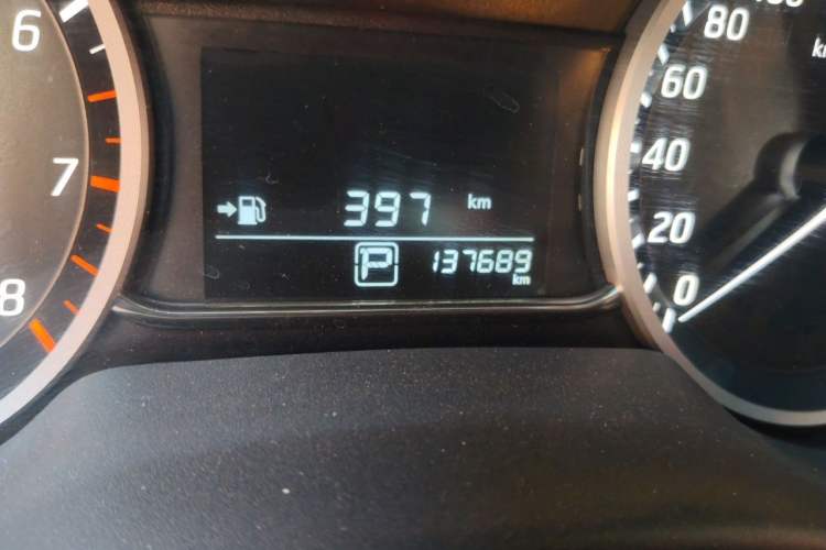 Used Nissan Sylphy 2019 Classic 1.6XL CVT Luxury Edition Odometer Close Up