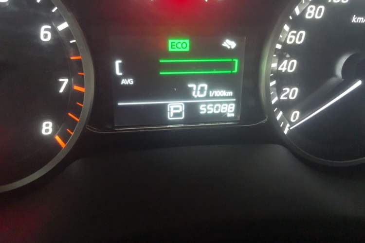 Used Nissan Sylphy 2019 Classic 1.6XE CVT Comfort Edition Odometer Close Up