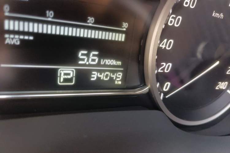 Used Nissan Sylphy 2019 Classic 1.6XL CVT Luxury Edition Odometer Close Up