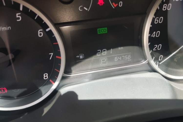 Used Nissan Sylphy 2019 Classic 1.6XL CVT Luxury Edition Odometer Close Up