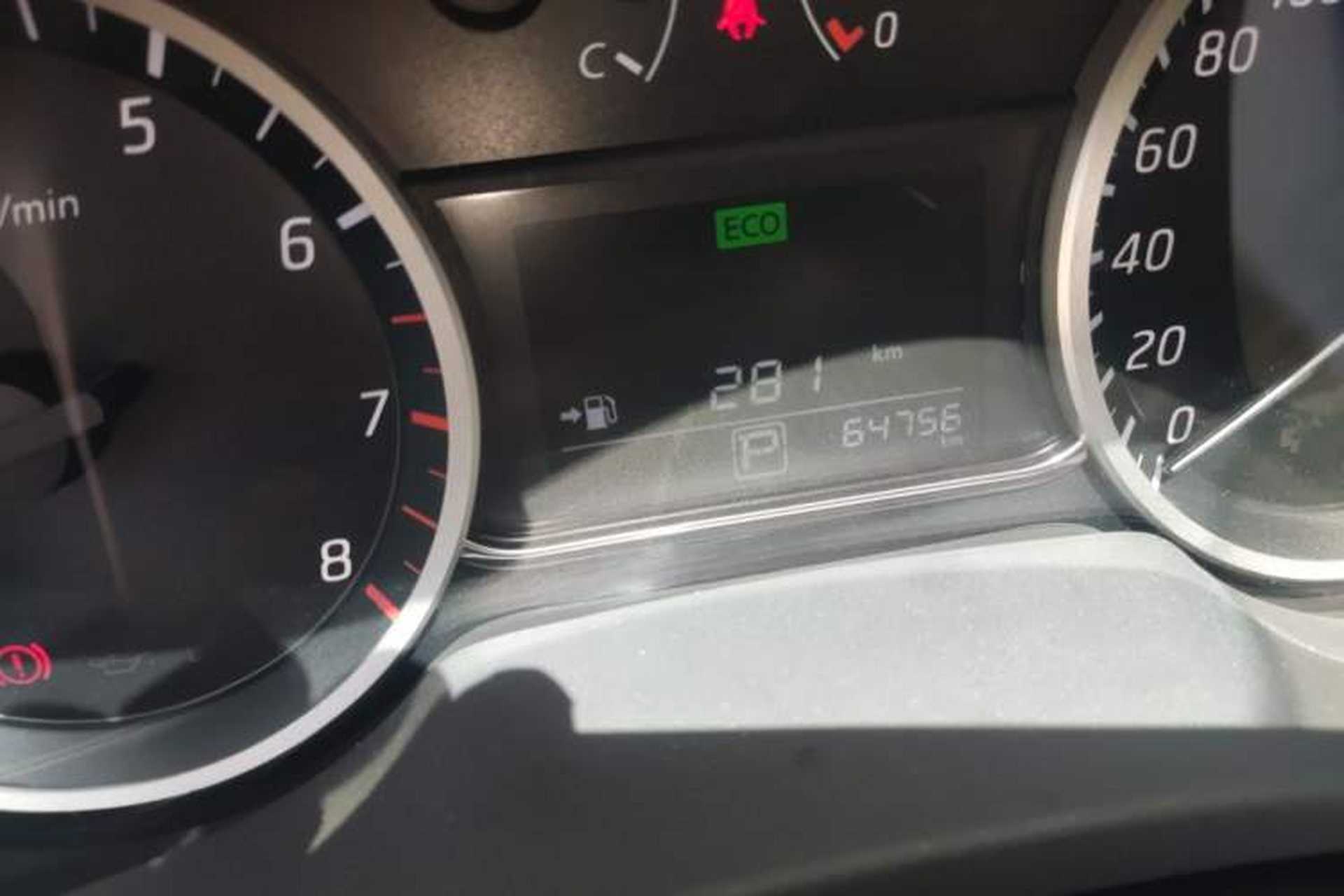 Used Nissan Sylphy 2019 Classic 1.6XL CVT Luxury Edition Odometer Close Up