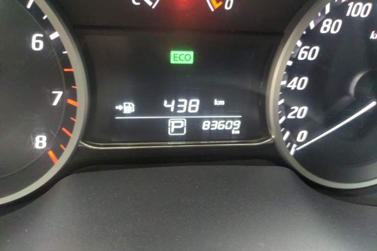 Used Nissan Sylphy 2019 Classic 1.6XE CVT Comfort Edition Odometer Close Up
