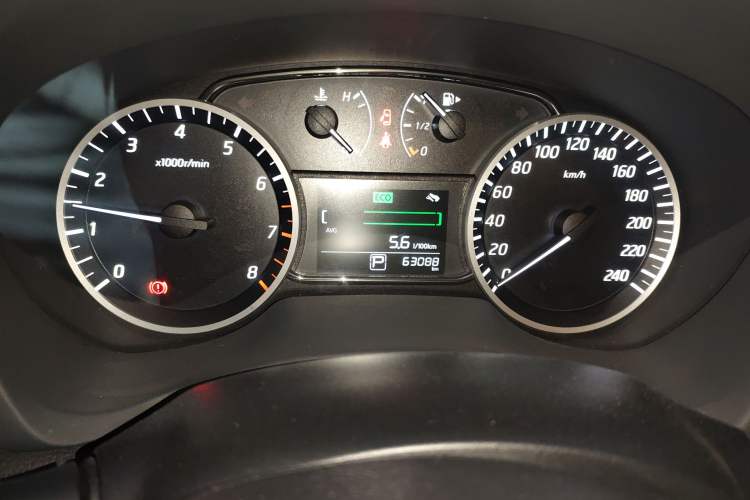 Used Nissan Sylphy 2019 Classic 1.6XE CVT Comfort Edition Odometer Close Up