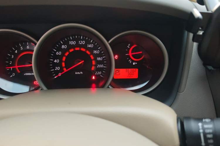 Used Nissan Sylphy 2019 Classic 1.6XE+ CVT SmartConnect Leading Edition Odometer Close Up
