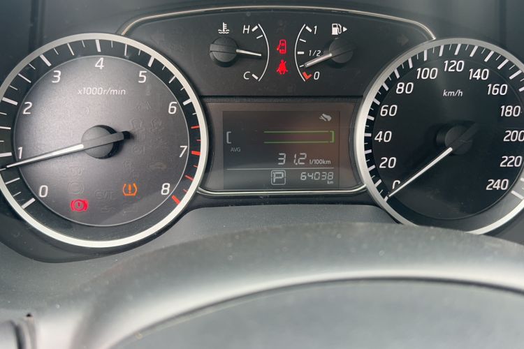 Used Nissan Sylphy 2019 Classic 1.6XE CVT Comfort Edition Odometer Close Up