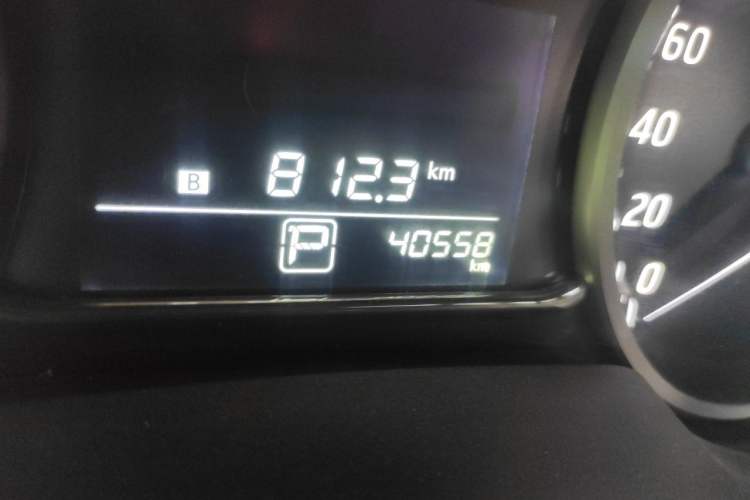Used Nissan Sylphy 2019 Classic 1.6XE CVT Comfort Edition Odometer Close Up